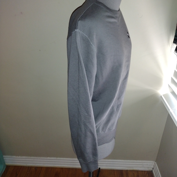 Gray Disney Parks Mickey Mouse Embroidered Sweatshirt, Gray Mickey Mouse Sweater - Picture 7 of 10